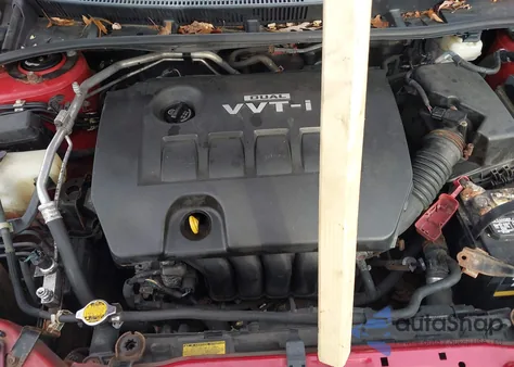 2010 Toyota Corolla S из США, поврежденный, VIN 2T1BU4EE7AC263148